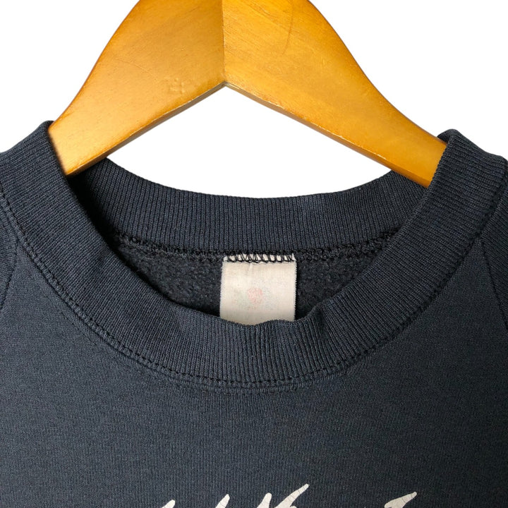 Vintage 90'S Fruit of the Loom print sweatshirt, size small, men's unclear black type Vintage Second Hand