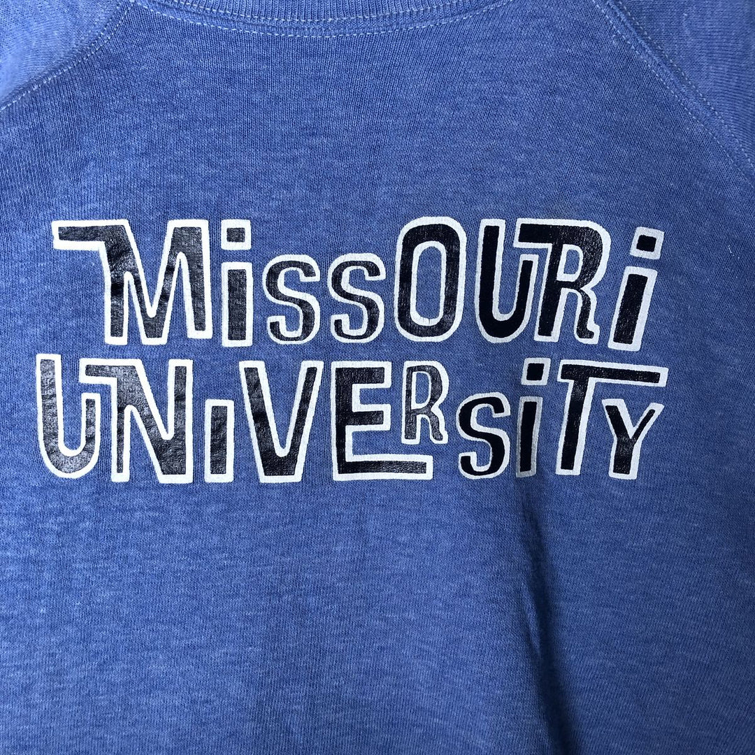 Vintage 1970'S Champion Bartag College Sweatshirt, Made in USA, X-Large, Men's XL unclear Blue type light blue Vintage Second Hand