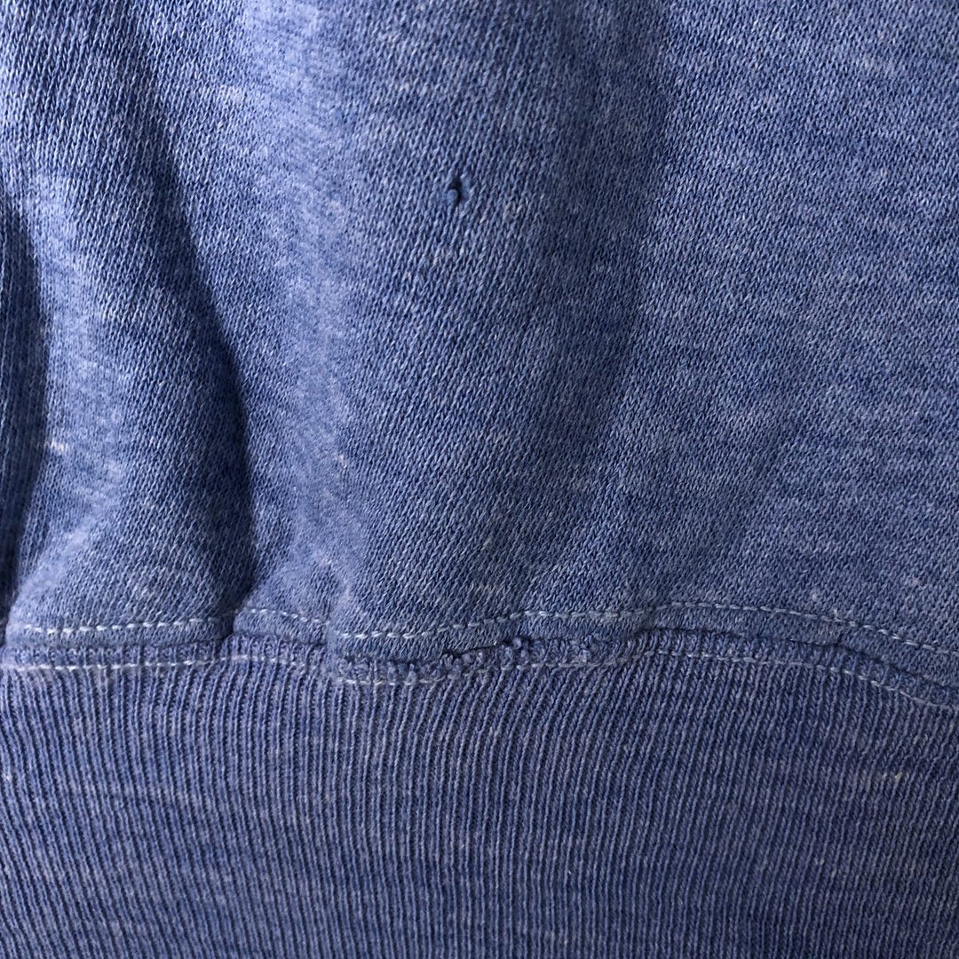 Vintage 1970'S Champion Bartag College Sweatshirt, Made in USA, X-Large, Men's XL unclear Blue type light blue Vintage Second Hand