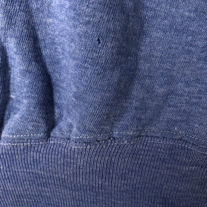 Vintage 1970'S Champion Bartag College Sweatshirt, Made in USA, X-Large, Men's XL unclear Blue type light blue Vintage Second Hand