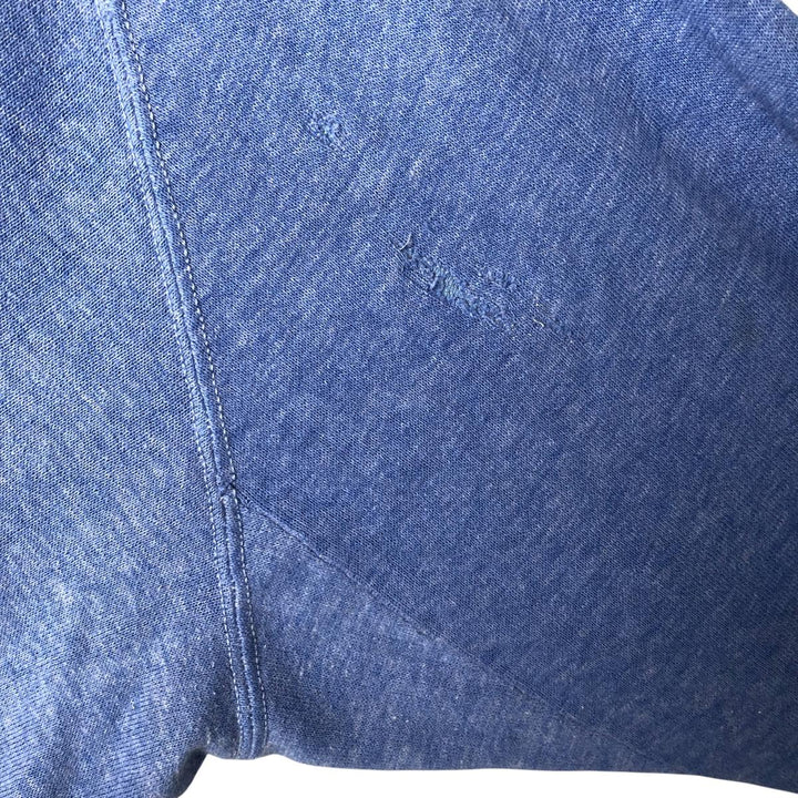 Vintage 1970'S Champion Bartag College Sweatshirt, Made in USA, X-Large, Men's XL unclear Blue type light blue Vintage Second Hand