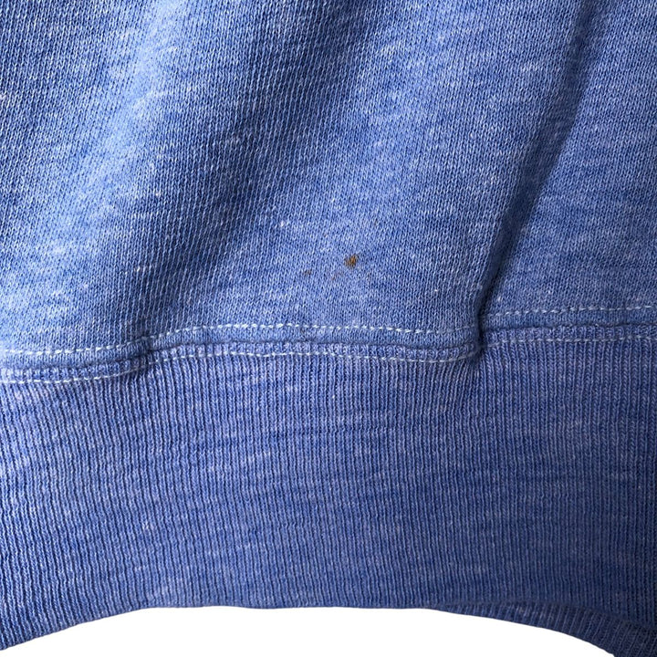 Vintage 1970'S Champion Bartag College Sweatshirt, Made in USA, X-Large, Men's XL unclear Blue type light blue Vintage Second Hand