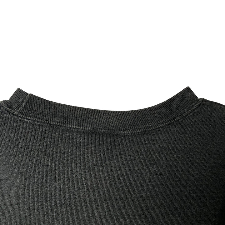 Vintage 90'S Guess by Georges Marciano logo sweatshirt, made in the USA, size M, men's unclear black type Vintage Second Hand