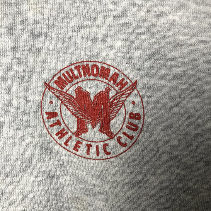 90'S Discus Athletic print sweatshirt, made in the USA, men's size XL, vintage cotton gray type Vintage Second Hand