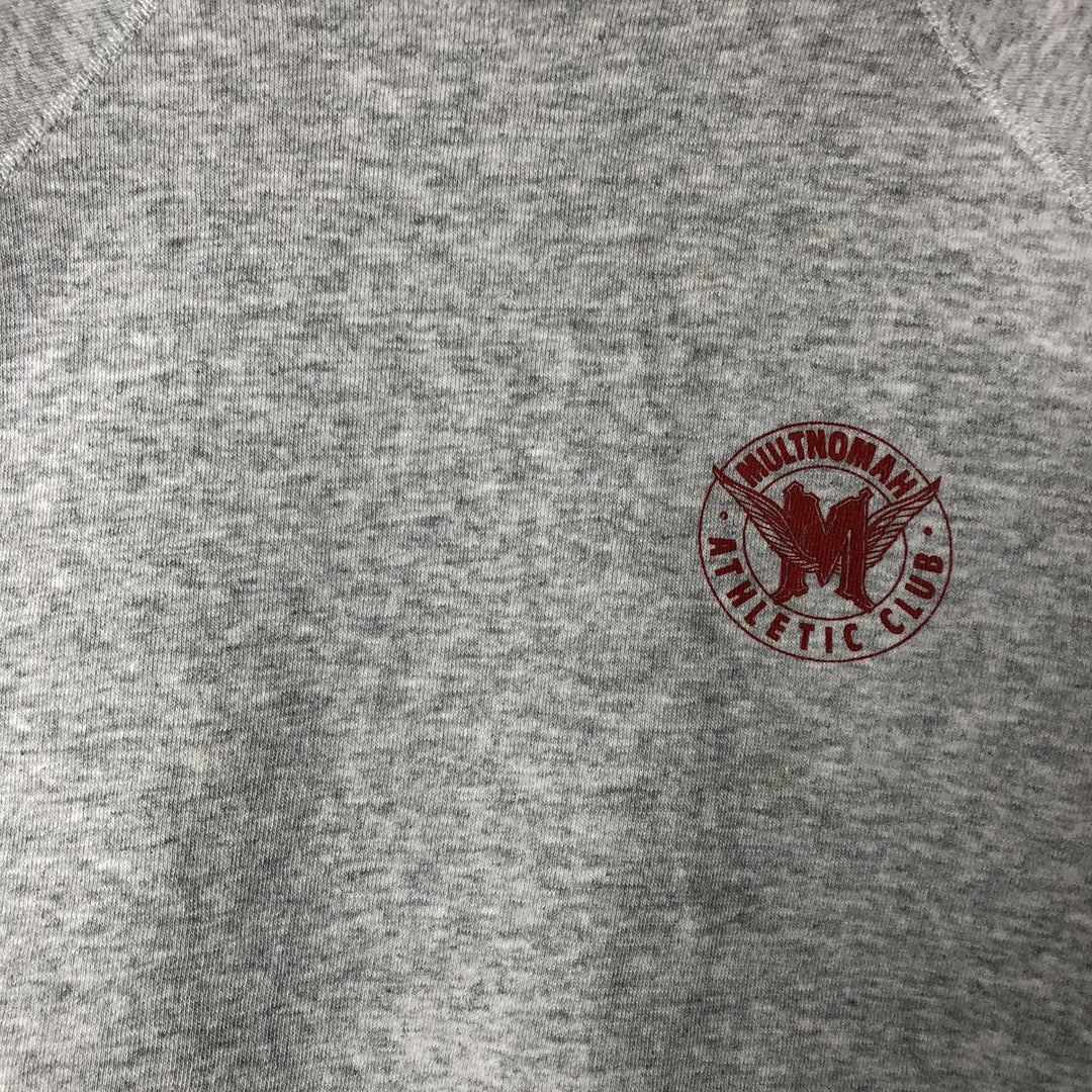 90'S Discus Athletic print sweatshirt, made in the USA, men's size XL, vintage cotton gray type Vintage Second Hand