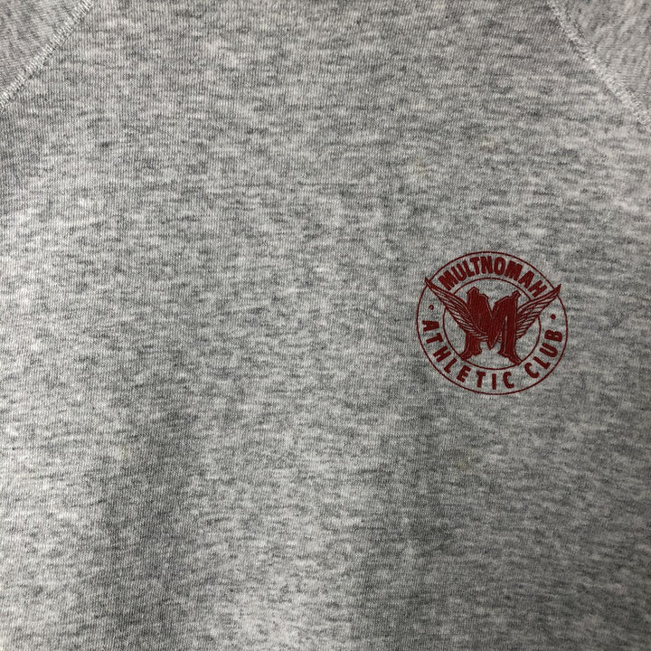 90'S Discus Athletic print sweatshirt, made in the USA, men's size XL, vintage cotton gray type Vintage Second Hand
