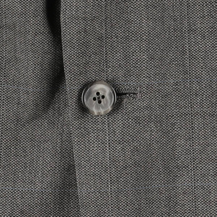 90'S Christian Dior wool tailored jacket, USA made, men's size L, vintage wool gray type Vintage Second Hand