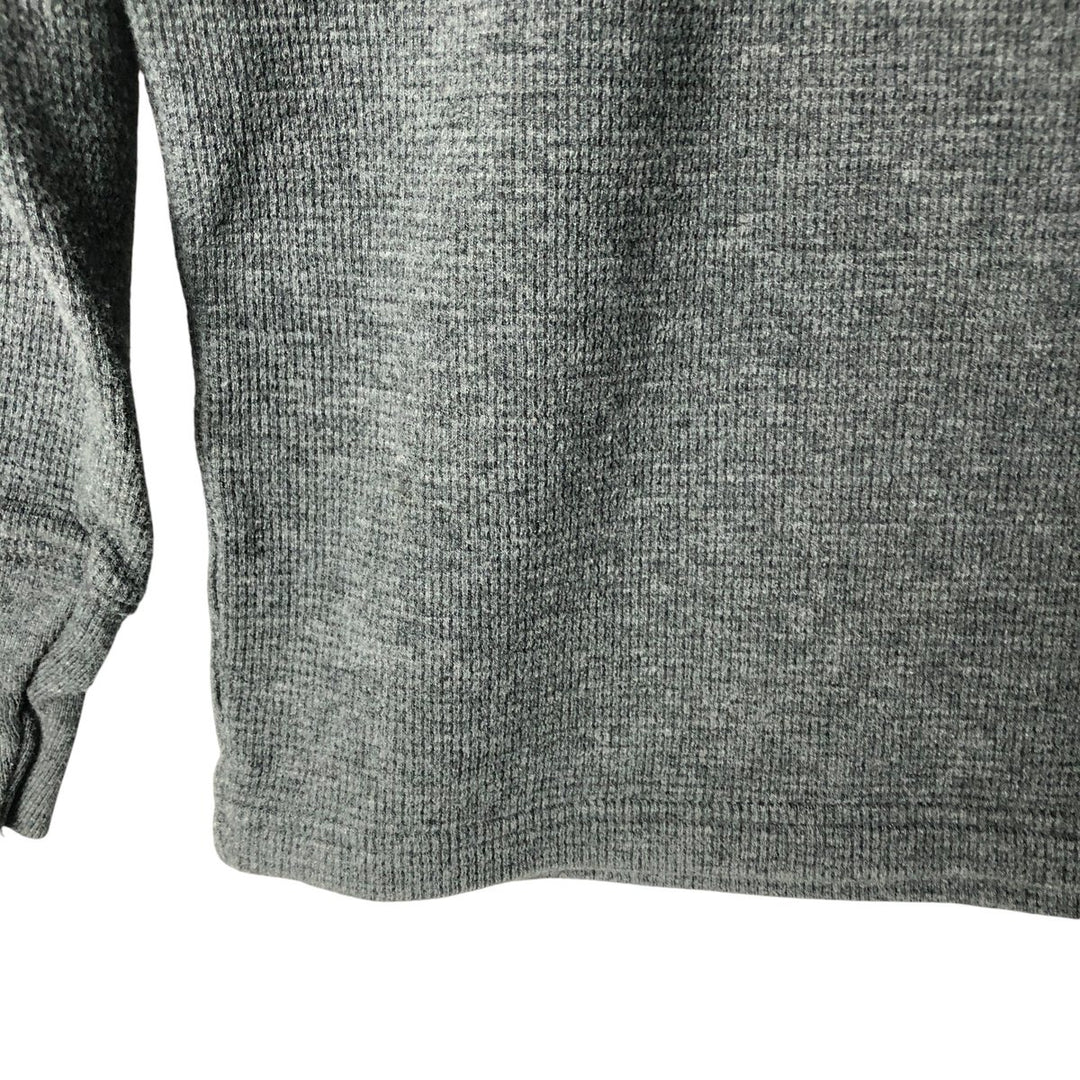 Ralph Lauren POLO RALPH LAUREN SLEEPWEAR Thermal Long T-shirt Waffle Men's XL cotton gray type Vintage Second Hand
