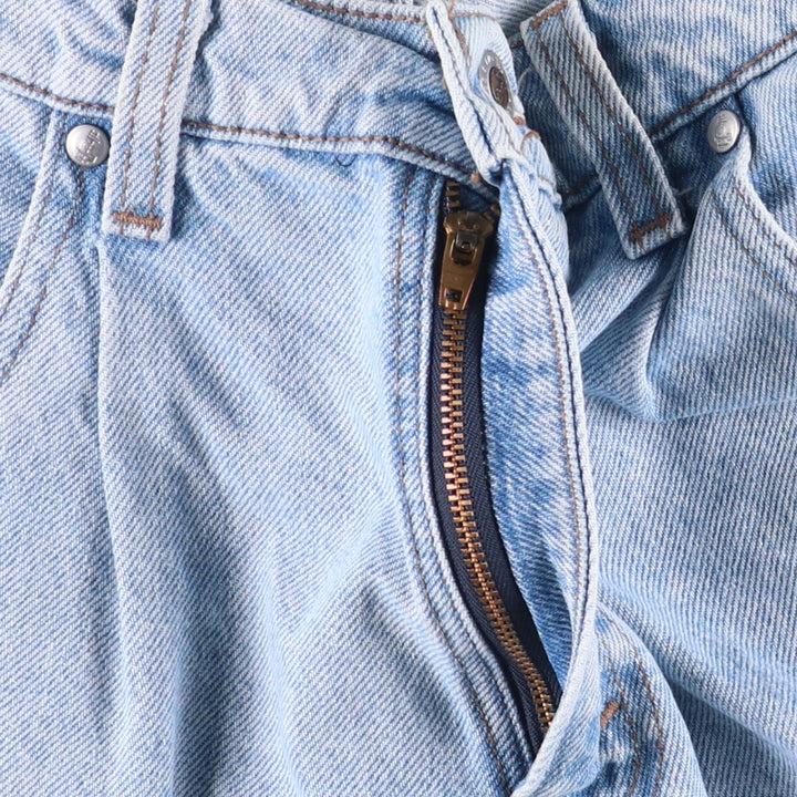 90'S Levi's Silver Tab Loose Fit Denim Shorts, Made in USA, Men's Size W31, Vintage cotton Blue type light blue Vintage Second Hand