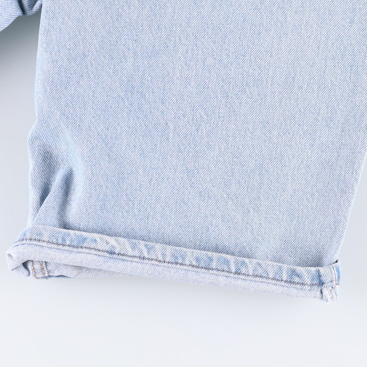 90'S Levi's Silver Tab Loose Fit Denim Shorts, Made in USA, Men's Size W31, Vintage cotton Blue type light blue Vintage Second Hand