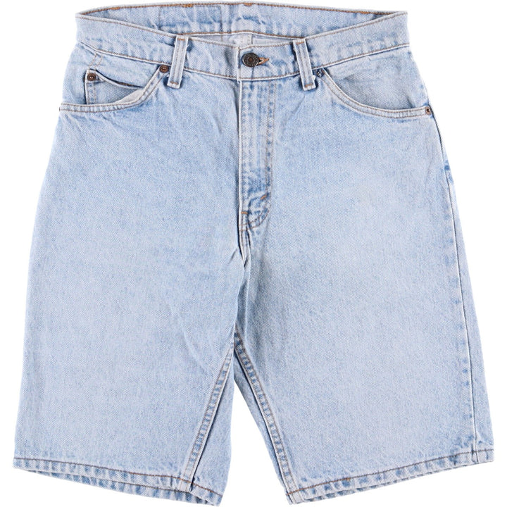 Levi's 36550-0214 Orange Tab Denim Shorts, Made in USA, Men's Size W30, Vintage cotton Blue type light blue Vintage Second Hand
