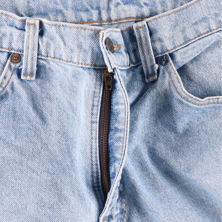 Levi's 36550-0214 Orange Tab Denim Shorts, Made in USA, Men's Size W30, Vintage cotton Blue type light blue Vintage Second Hand
