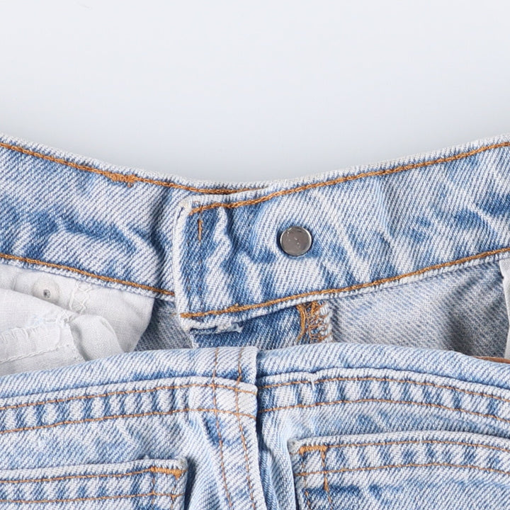 Levi's 36550-0214 Orange Tab Denim Shorts, Made in USA, Men's Size W30, Vintage cotton Blue type light blue Vintage Second Hand