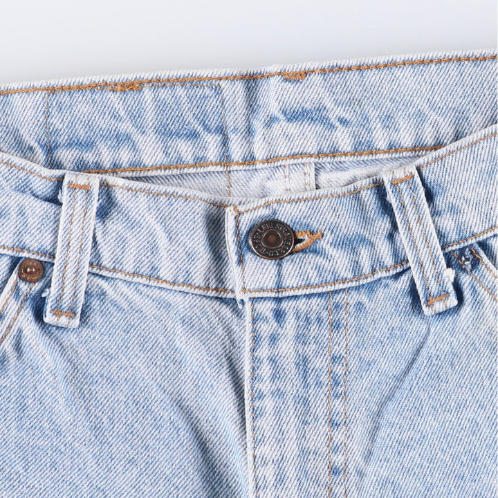 Levi's 36550-0214 Orange Tab Denim Shorts, Made in USA, Men's Size W30, Vintage cotton Blue type light blue Vintage Second Hand
