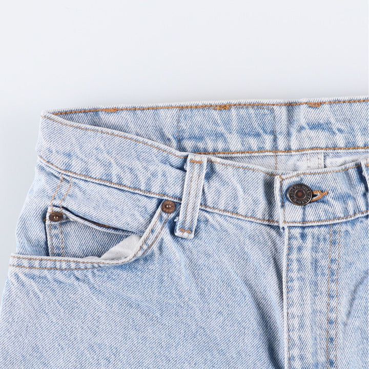 Levi's 36550-0214 Orange Tab Denim Shorts, Made in USA, Men's Size W30, Vintage cotton Blue type light blue Vintage Second Hand