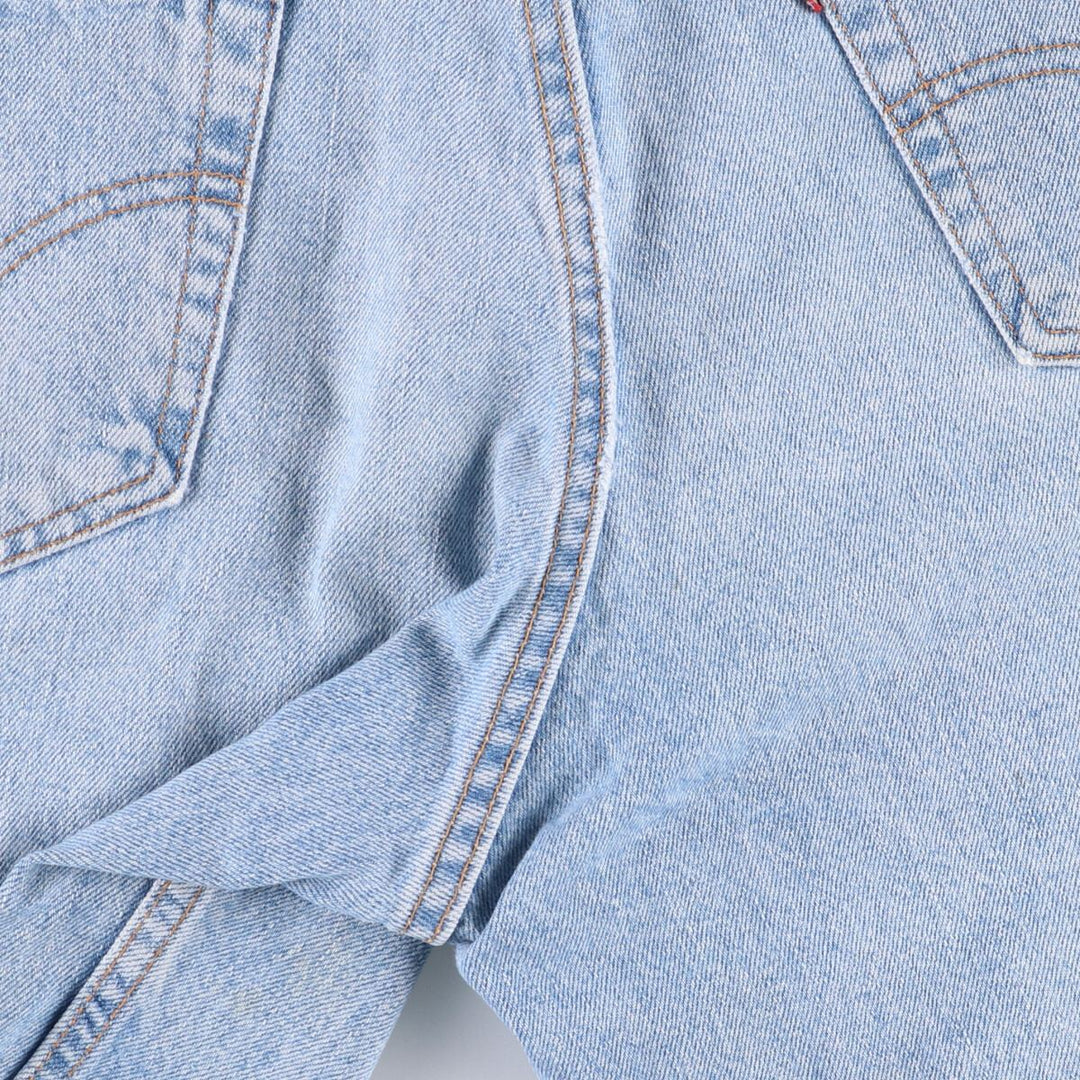 90'S Levi's 550 Relaxed Fit Denim Shorts, Made in USA, Men's W33 (approx.), Vintage. cotton blue type Vintage Second Hand