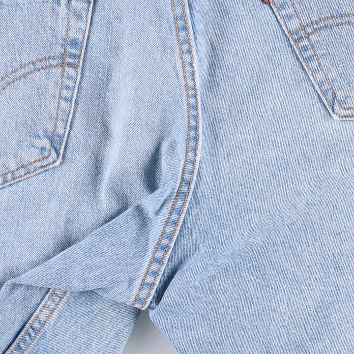 90'S Levi's 550 Relaxed Fit Denim Shorts, Made in USA, Men's W33 (approx.), Vintage. cotton blue type Vintage Second Hand