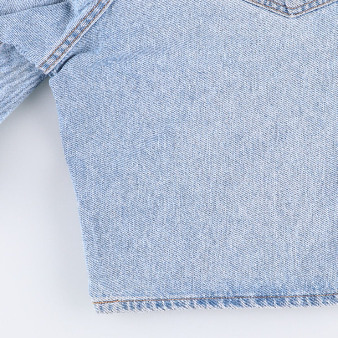 90'S Levi's 550 Relaxed Fit Denim Shorts, Made in USA, Men's W33 (approx.), Vintage. cotton blue type Vintage Second Hand