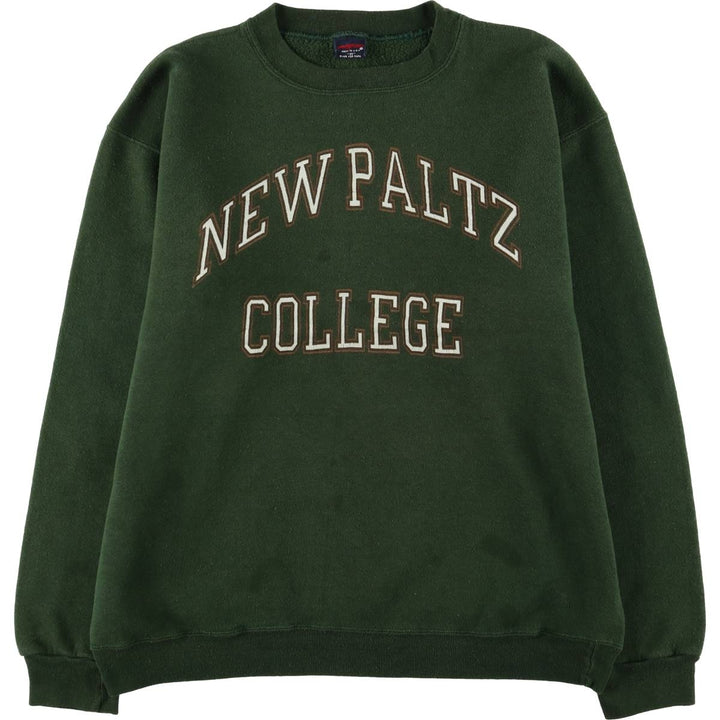 Jansport College Sweatshirt, Made in USA, Men's Size XL polyester green type Vintage Second Hand