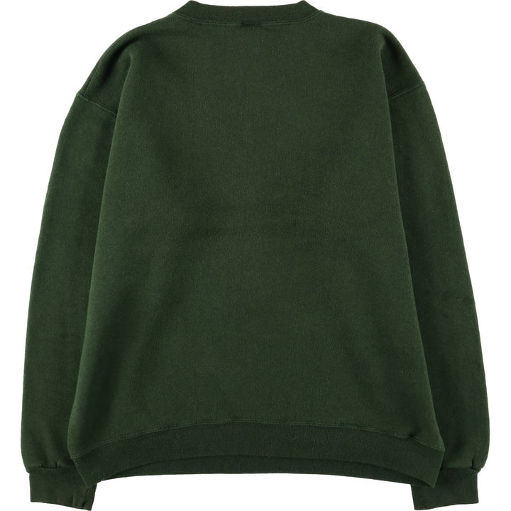 Jansport College Sweatshirt, Made in USA, Men's Size XL polyester green type Vintage Second Hand