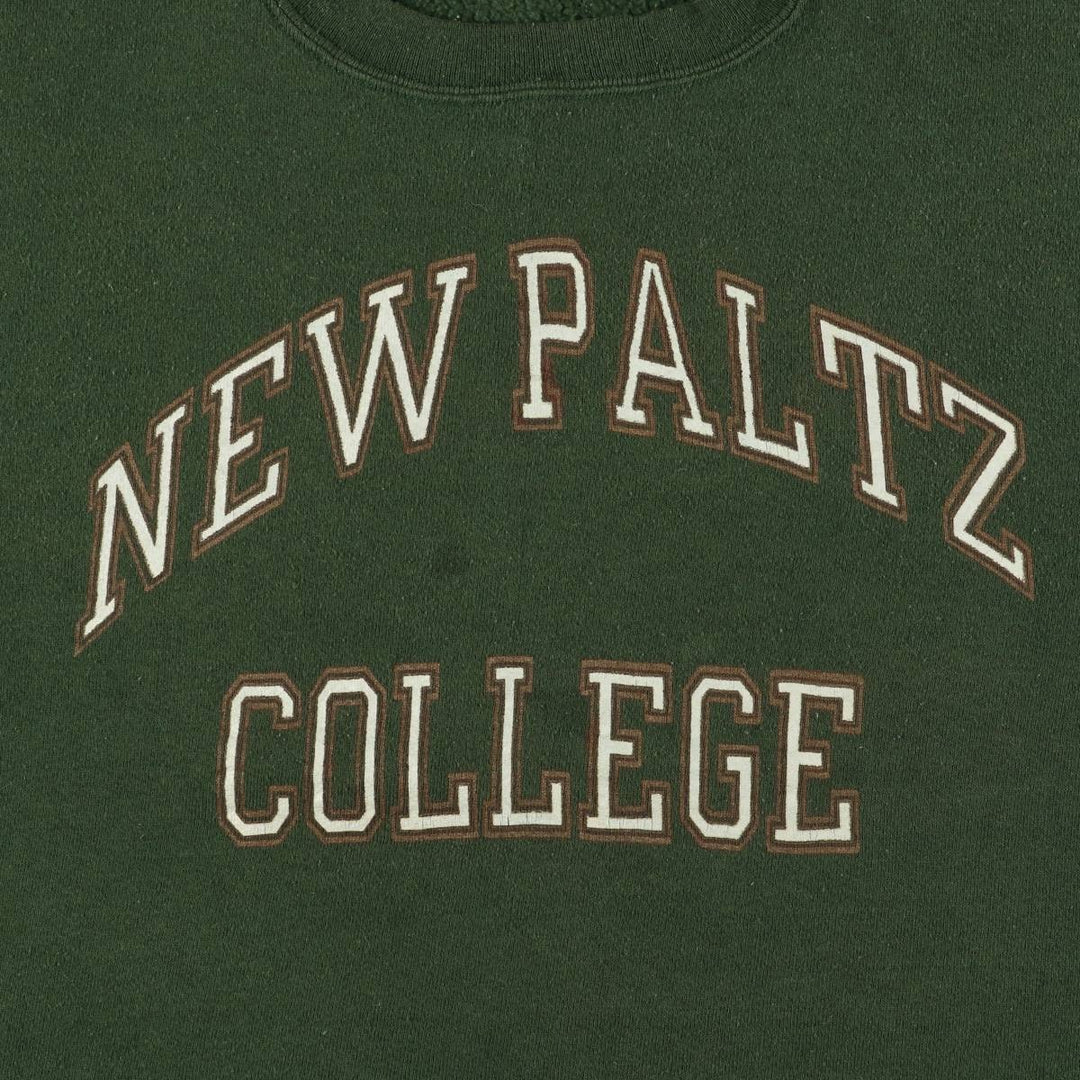 Jansport College Sweatshirt, Made in USA, Men's Size XL polyester green type Vintage Second Hand