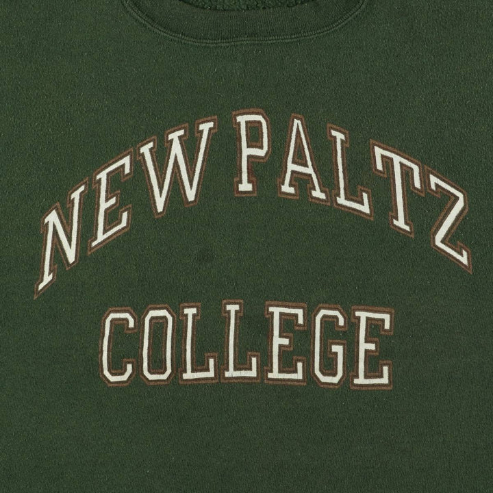 Jansport College Sweatshirt, Made in USA, Men's Size XL polyester green type Vintage Second Hand