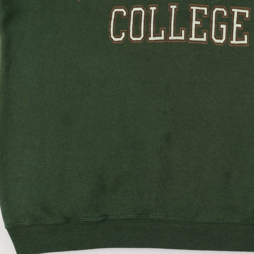 Jansport College Sweatshirt, Made in USA, Men's Size XL polyester green type Vintage Second Hand