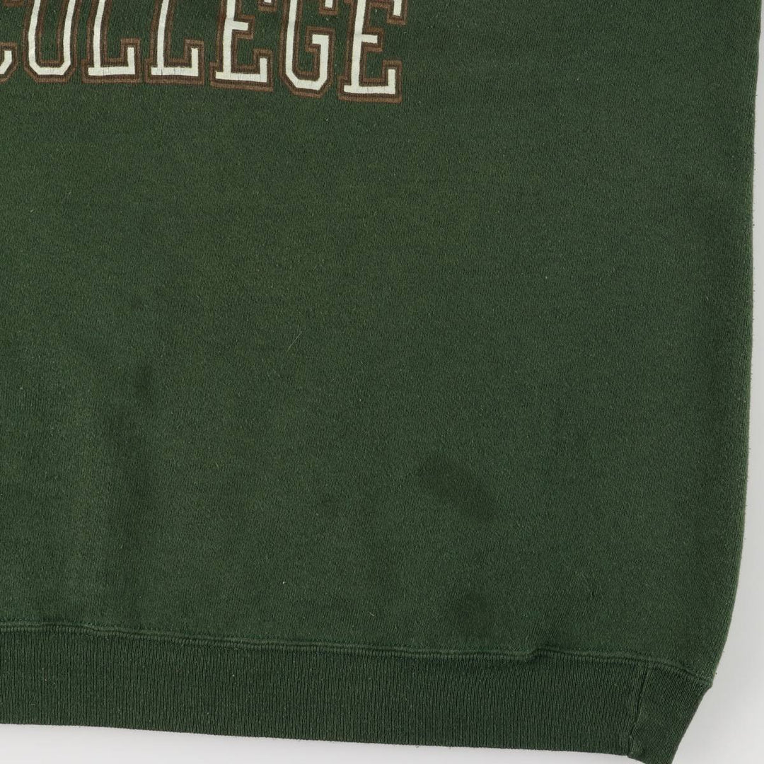 Jansport College Sweatshirt, Made in USA, Men's Size XL polyester green type Vintage Second Hand