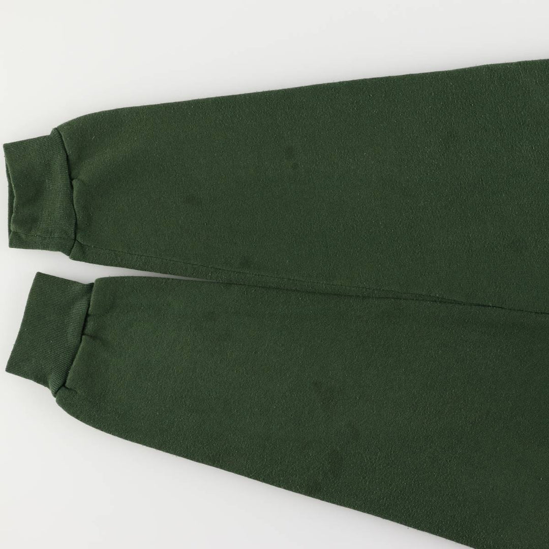 Jansport College Sweatshirt, Made in USA, Men's Size XL polyester green type Vintage Second Hand