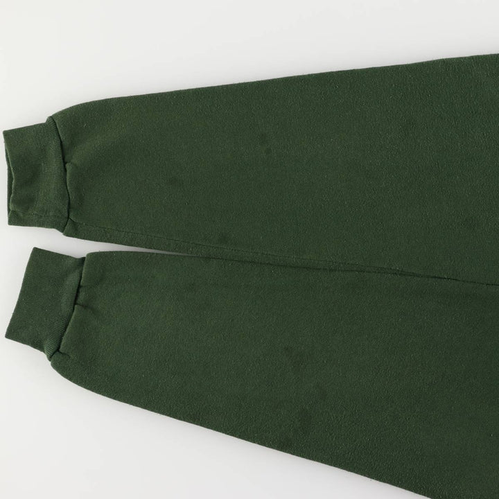Jansport College Sweatshirt, Made in USA, Men's Size XL polyester green type Vintage Second Hand