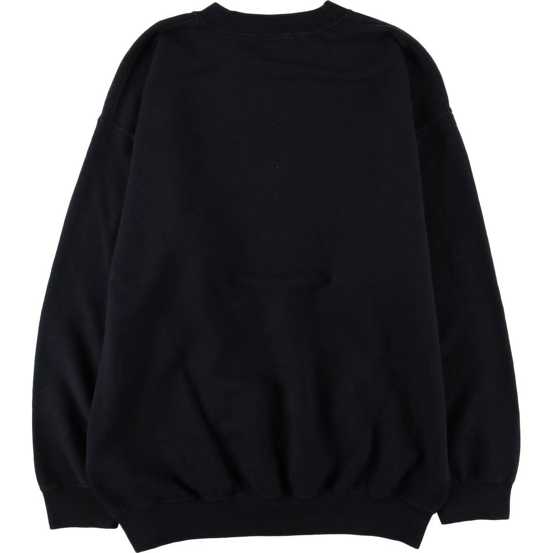 2000'S Gildan printed sweatshirt, men's size L cotton black type Vintage Second Hand