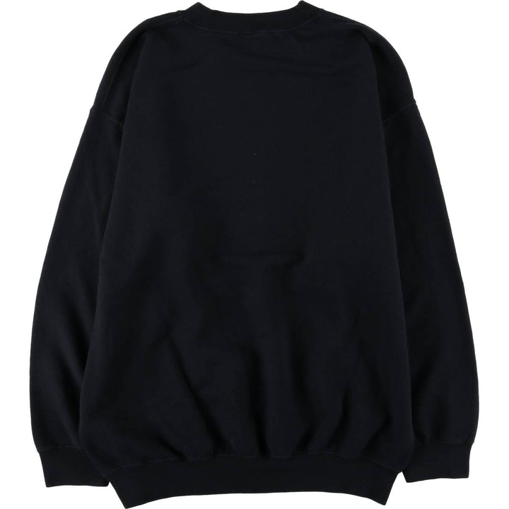 2000'S Gildan printed sweatshirt, men's size L cotton black type Vintage Second Hand
