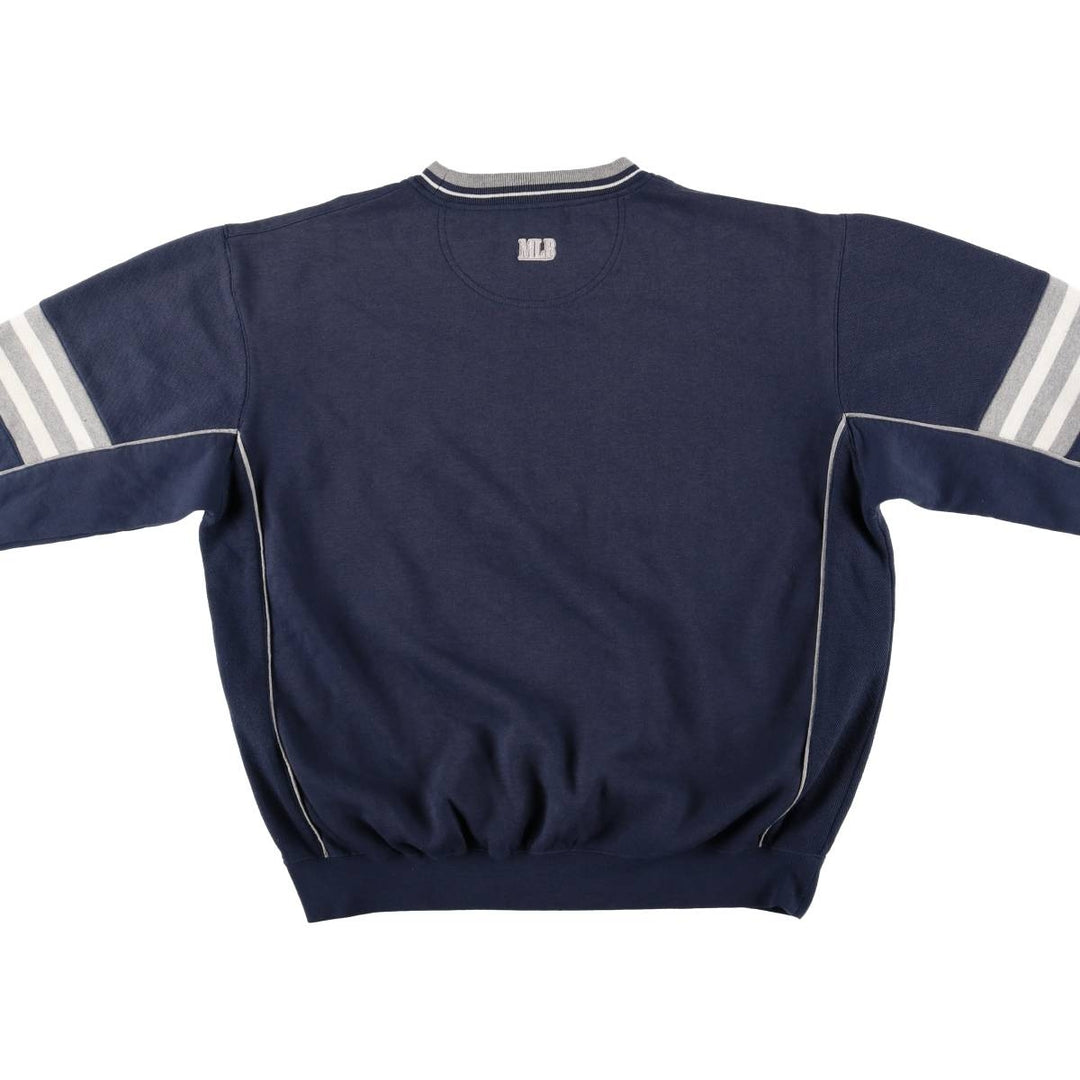 90'S Lee SPORT New York Yankees Logo Sweatshirt, Men's L Size Vintage unclear navy blue type Vintage Second Hand