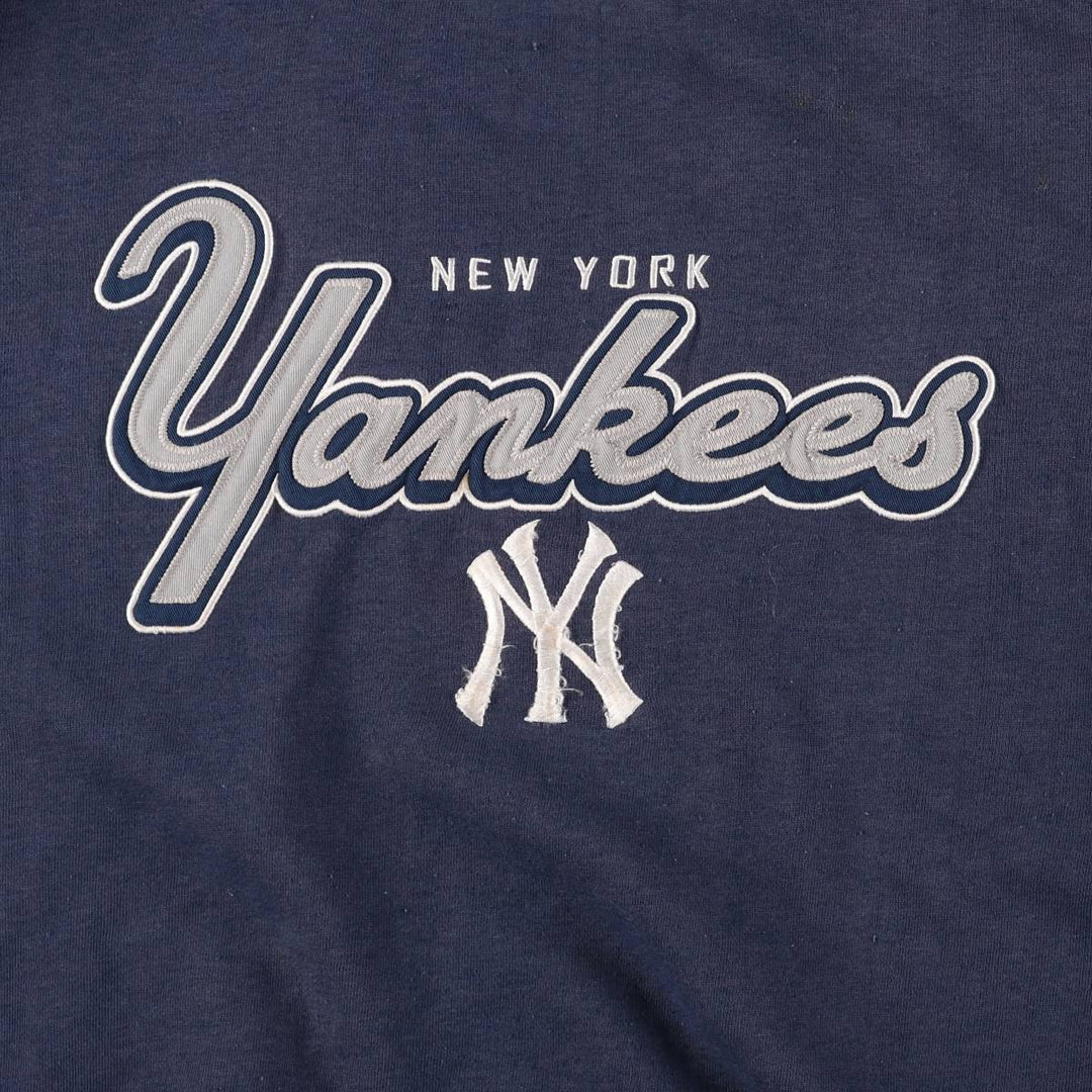 90'S Lee SPORT New York Yankees Logo Sweatshirt, Men's L Size Vintage unclear navy blue type Vintage Second Hand