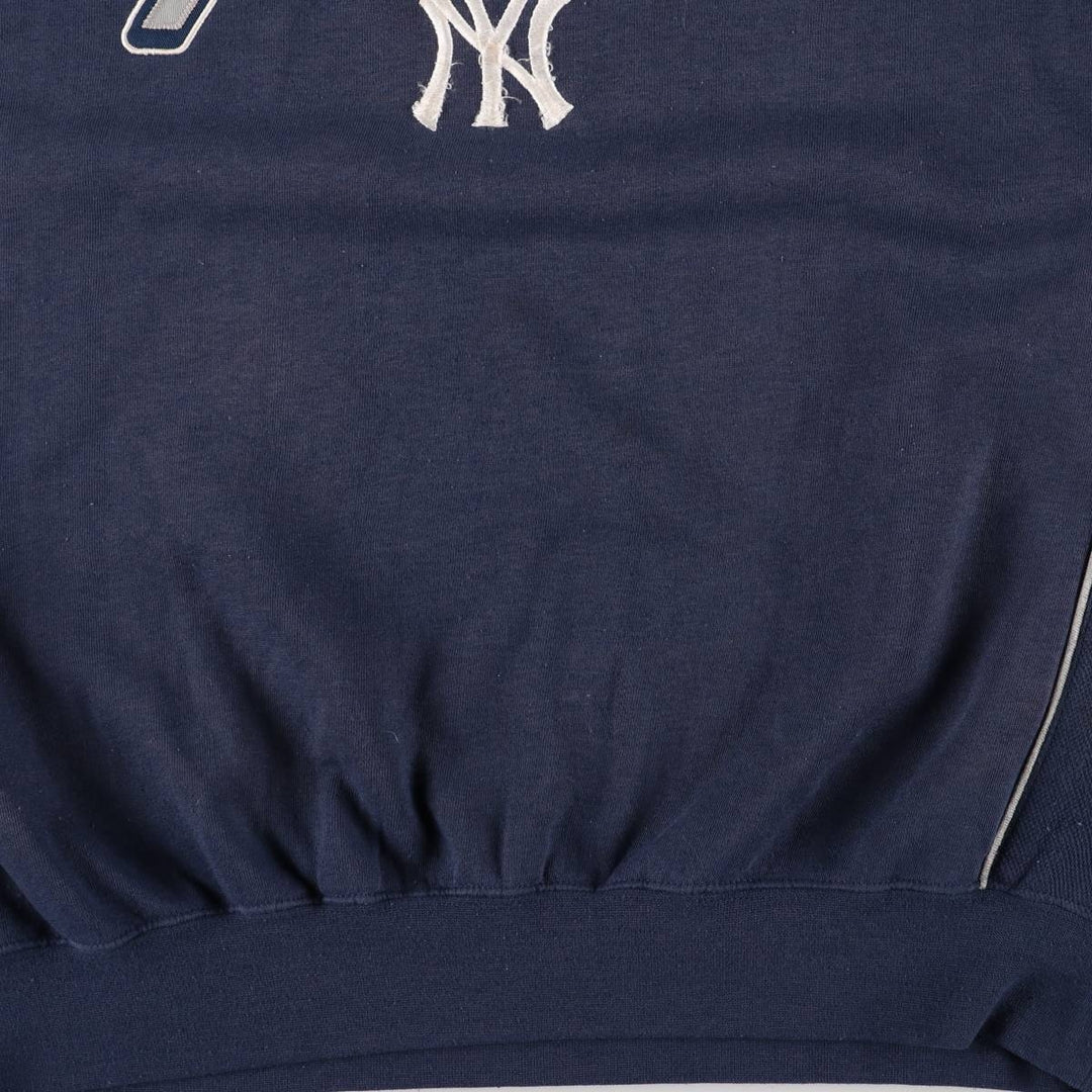 90'S Lee SPORT New York Yankees Logo Sweatshirt, Men's L Size Vintage unclear navy blue type Vintage Second Hand