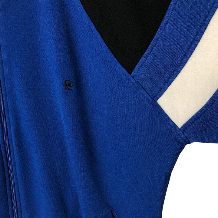 Vintage Pierre Cardin full-zip sweatshirt, size M, men's size. acrylic blue type Vintage Second Hand