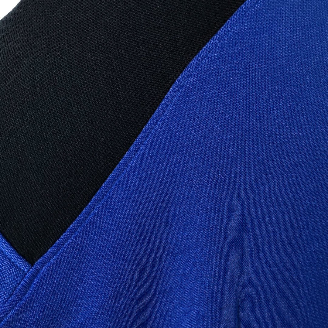 Vintage Pierre Cardin full-zip sweatshirt, size M, men's size. acrylic blue type Vintage Second Hand