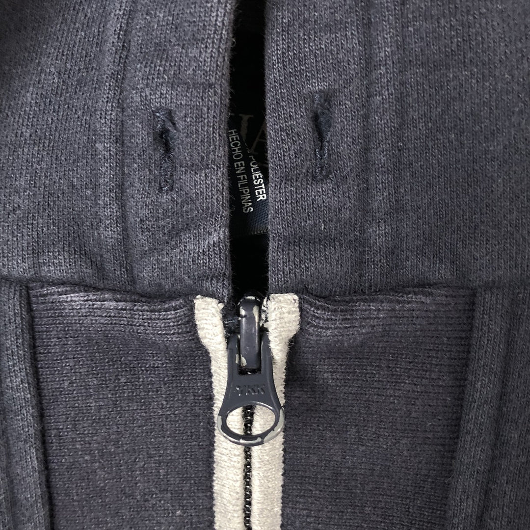 Ralph Lauren CHAPS full-zip sweatshirt hoodie, men's size L cotton navy blue type Vintage Second Hand