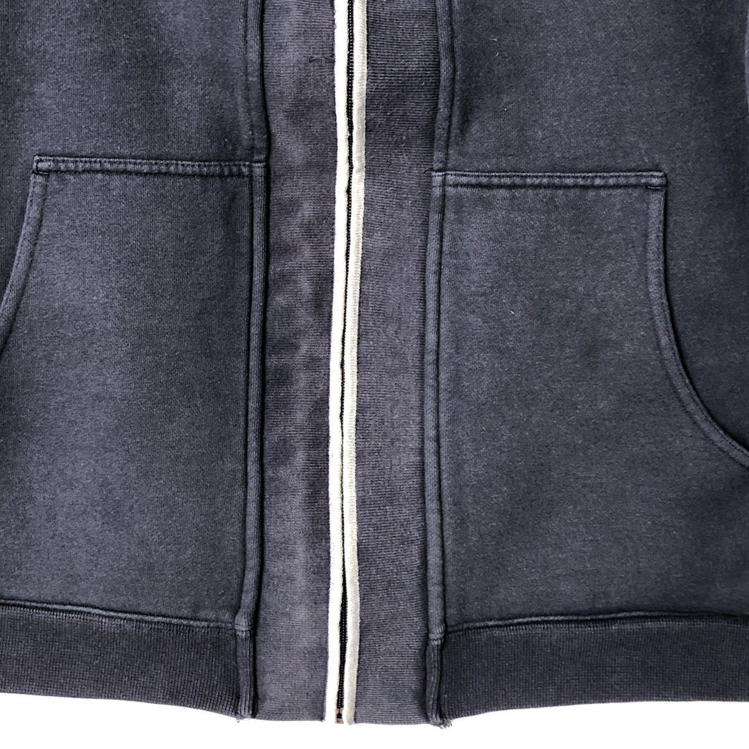 Ralph Lauren CHAPS full-zip sweatshirt hoodie, men's size L cotton navy blue type Vintage Second Hand