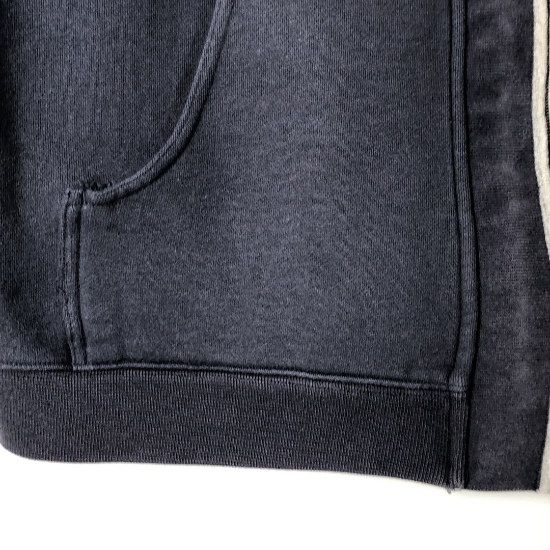Ralph Lauren CHAPS full-zip sweatshirt hoodie, men's size L cotton navy blue type Vintage Second Hand
