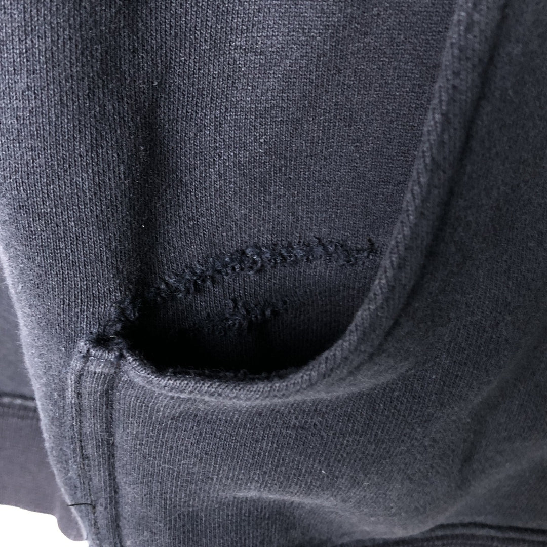 Ralph Lauren CHAPS full-zip sweatshirt hoodie, men's size L cotton navy blue type Vintage Second Hand