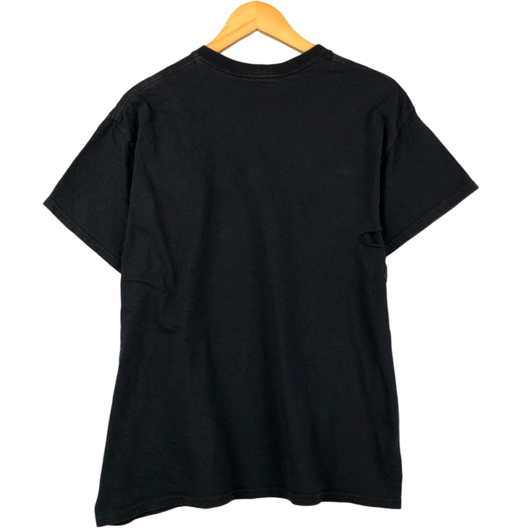 2000'S NARUTO SHIPPUDEN Naruto Shippuden Uchiha Itachi Anime Character Print T-Shirt Men's Size L cotton black type Vintage Second Hand