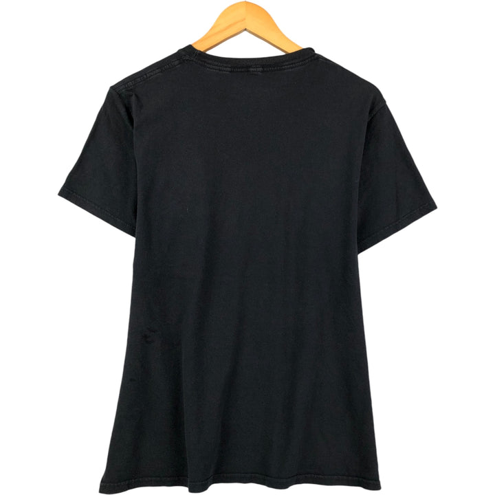 2000'S NARUTO SHIPPUDEN Sasuke Anime Character Print T-Shirt, Men's Size Medium cotton black type Vintage Second Hand