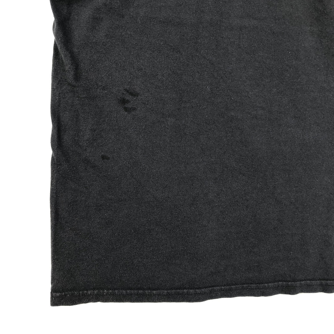 2000'S NARUTO SHIPPUDEN Sasuke Anime Character Print T-Shirt, Men's Size Medium cotton black type Vintage Second Hand