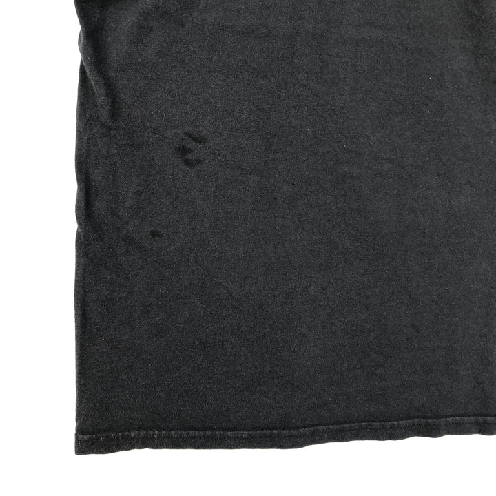 2000'S NARUTO SHIPPUDEN Sasuke Anime Character Print T-Shirt, Men's Size Medium cotton black type Vintage Second Hand