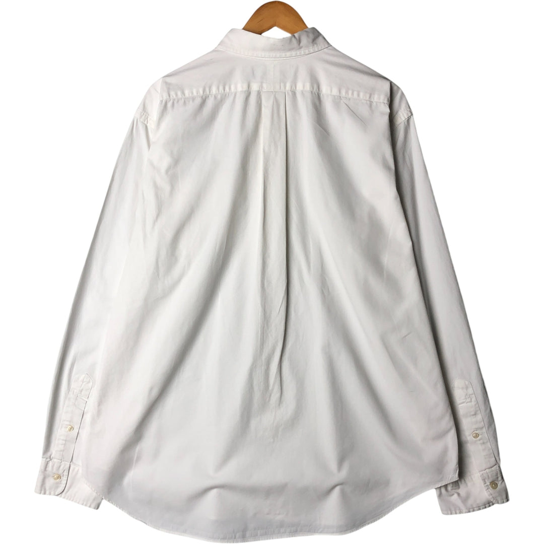 Ralph Lauren Classic Fit Long Sleeve Button Down Shirt Men's XL cotton white type Vintage Second Hand
