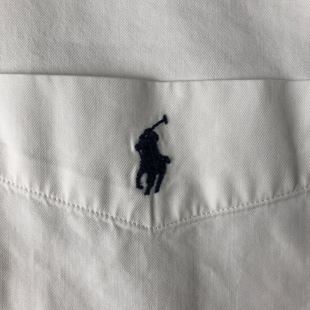 Ralph Lauren Classic Fit Long Sleeve Button Down Shirt Men's XL cotton white type Vintage Second Hand