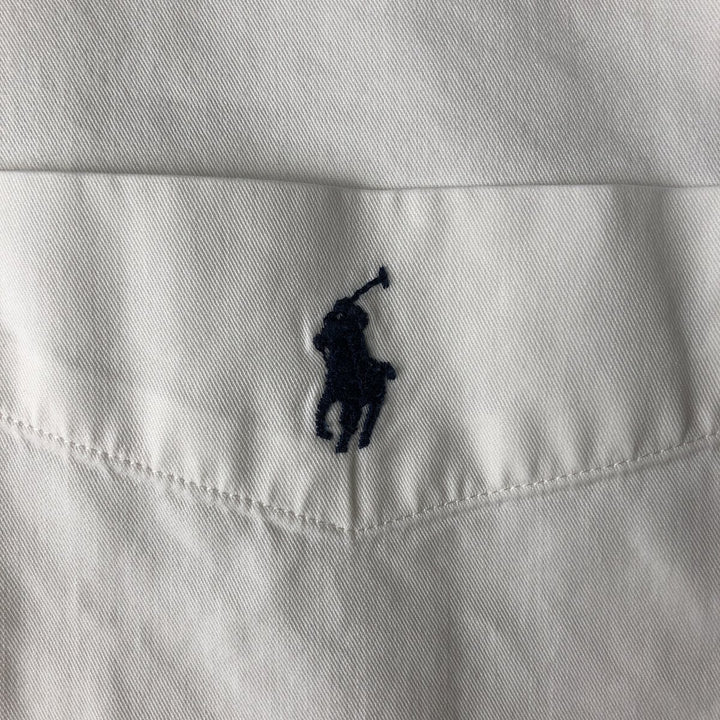 Ralph Lauren Classic Fit Long Sleeve Button Down Shirt Men's XL cotton white type Vintage Second Hand