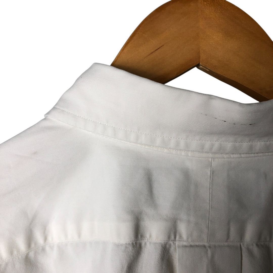 Ralph Lauren Classic Fit Long Sleeve Button Down Shirt Men's XL cotton white type Vintage Second Hand