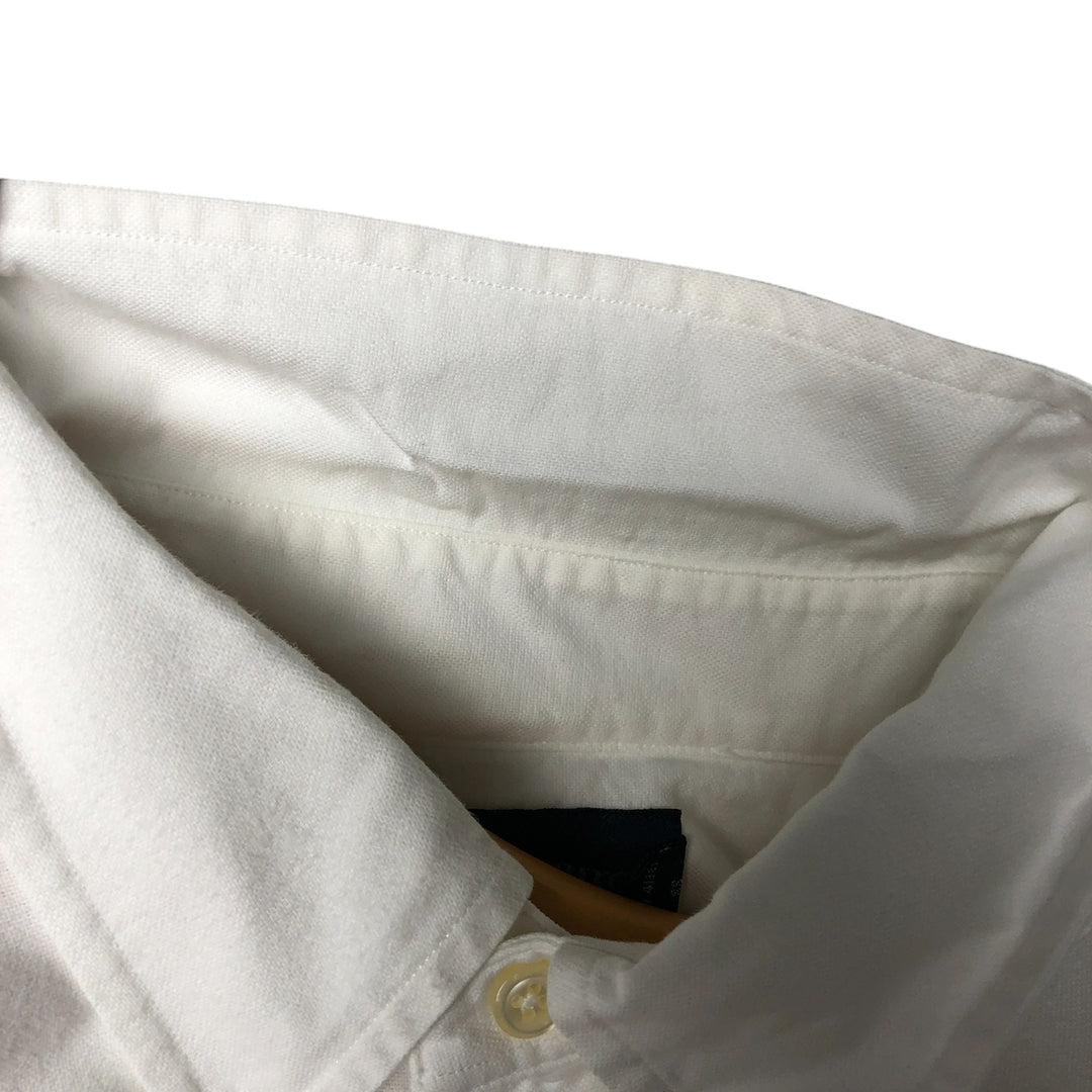 Ralph Lauren YARMOUTH long sleeve button down shirt, men's XL size cotton white type Vintage Second Hand